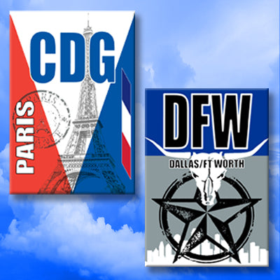 AIRPORT CODE MAGNETS