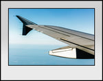 USAirways Airbus A319 Wing & Winglet Color Photograph AB101LAJM11X14