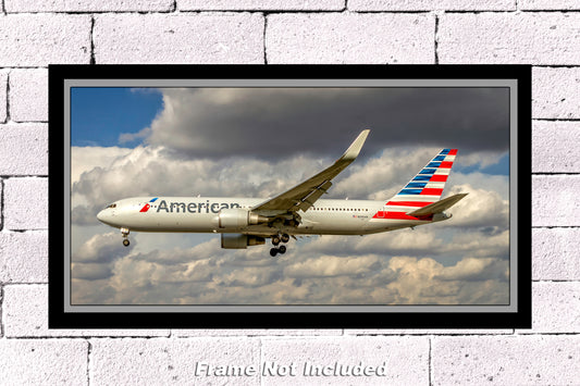 American Airlines Boeing 767-300 Color Photograph (APPM10002)