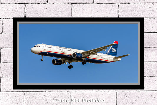 USAirways Airbus A321 Color Photograph (APPM10012)