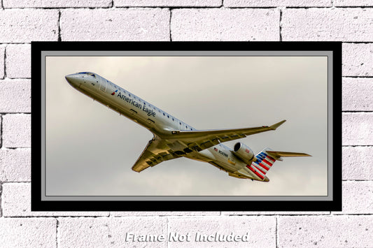 American Eagle (PSA Airlines) CRJ-900LR Color Photograph (APPM10029)