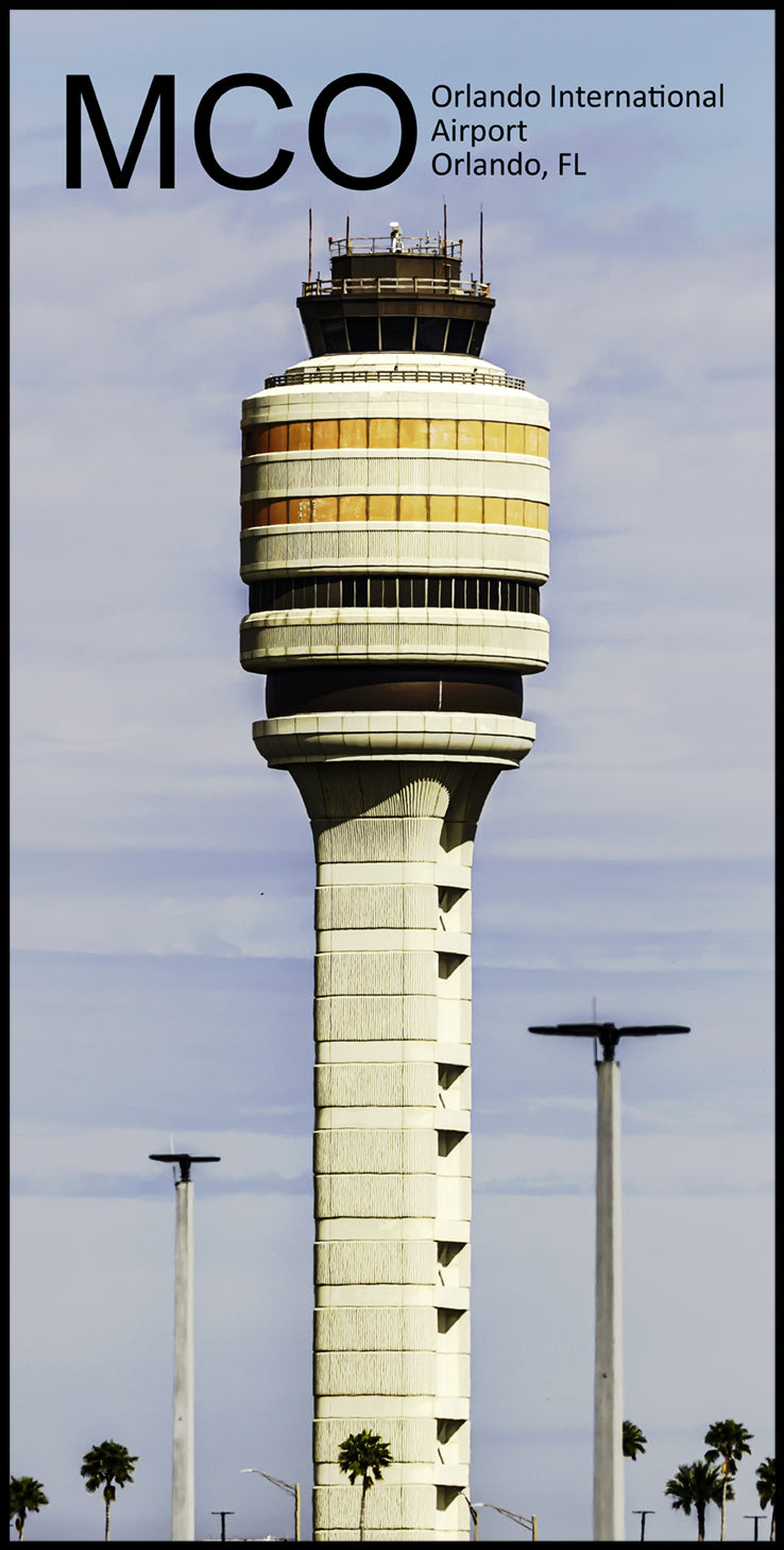 MCO Orlando Int'l Airport Control Tower Photograph (APPM50006)