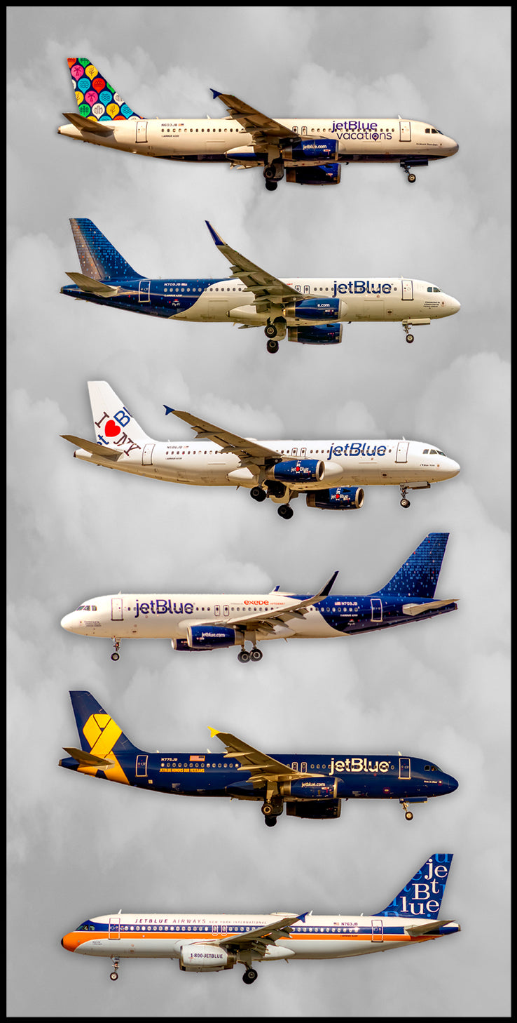 JetBlue Airways Special Color Collage Photograph (APPM90005)