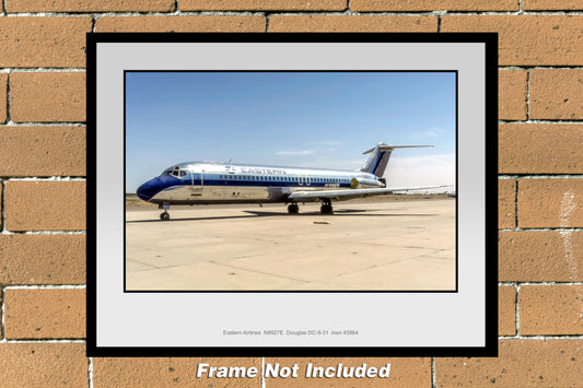Eastern Airlines Douglas DC-9-31 Color Photograph (C133LGJC11X14)