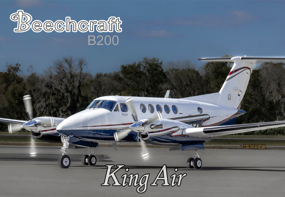 Beechcraft B200 King Air Aircraft Fridge Magnet (GM1000)