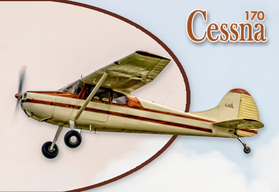 Cessna 170 Aircraft Fridge Magnet (GM1001)
