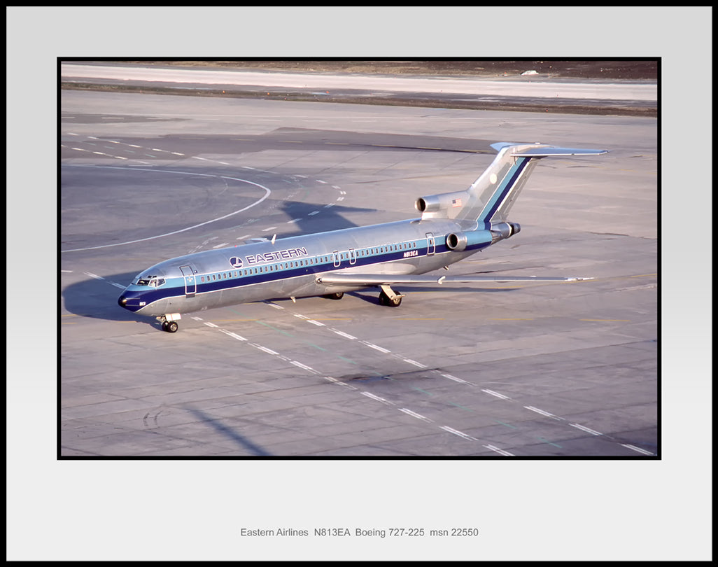 Eastern Airlines Boeing 727-225 Color Photograph (I008LGAC11X14)
