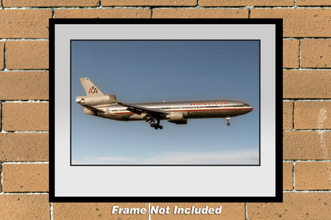 American Airlines MD-11 Color Photograph (II25RAAS11X14)