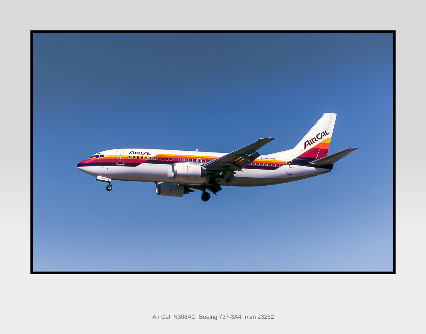 11"x14" Color Airline Photograph