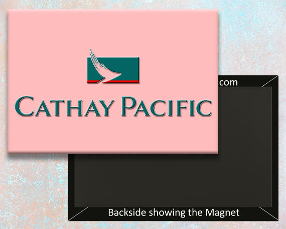 Cathay Pacific Airlines Logo Fridge Magnet (LM14002)