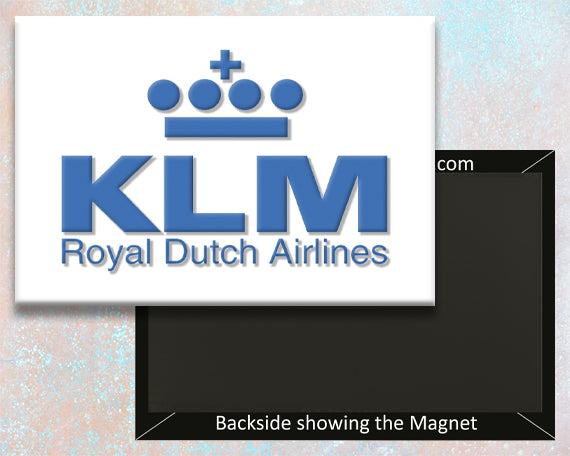KLM Royal Dutch Airlines Fridge Magnet (LM14064)