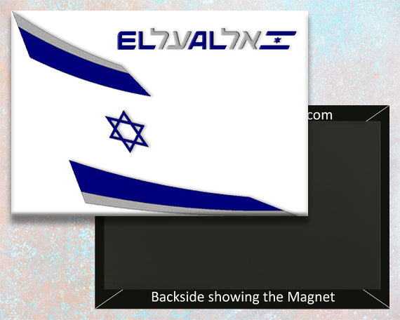 El Al Airlines Logo Fridge Magnet Fridge Magnet (LM14186)