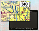Copy of PHL Philly Airport Sectional Map Fridge Magnet (MM10521)