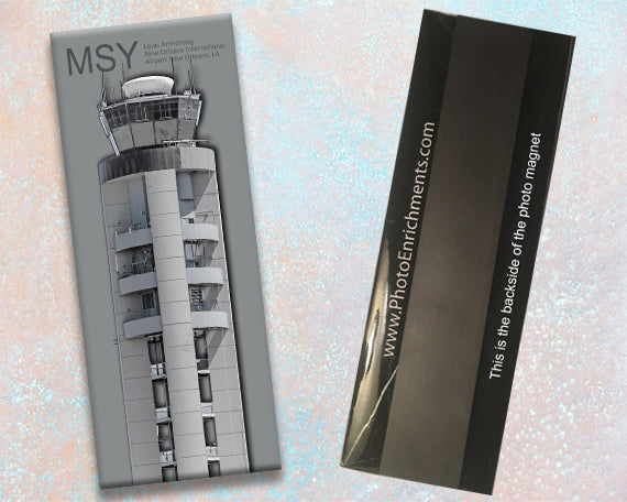 MSY New Orleans International Airport Tower Fridge Magnet (PMA9033)
