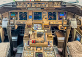 Boeing 777-323 Cockpit Panel Fridge Magnet (PMCT4009)