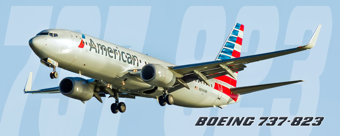 American Airlines Boeing 737-823 Fridge Magnet (PMT1514)