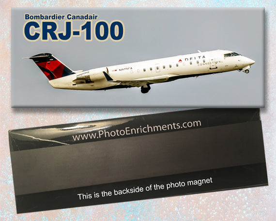 Delta Connection CRJ-100ER Fridge Magnet (PMT1529)
