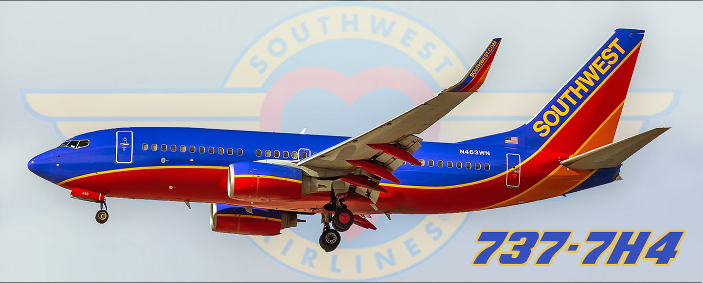 Southwest Airlines 2001 Colors Boeing 737-7H4 (PMT1542)