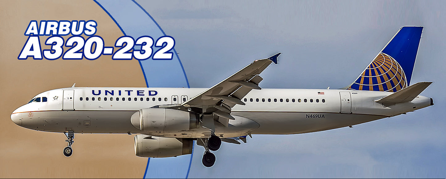 United Airlines 2011 Colors Airbus A320- 232 (PMT1550)