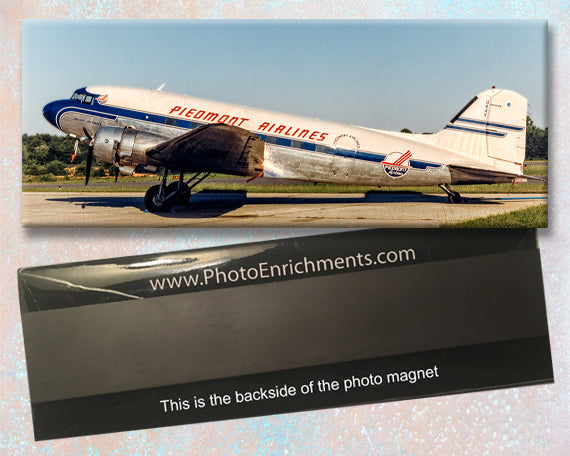 Piedmont Airlines DC-3 Fridge Magnet (PMT1688)