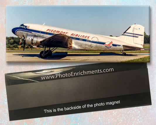 Piedmont Airlines DC-3 Fridge Magnet (PMT1688)