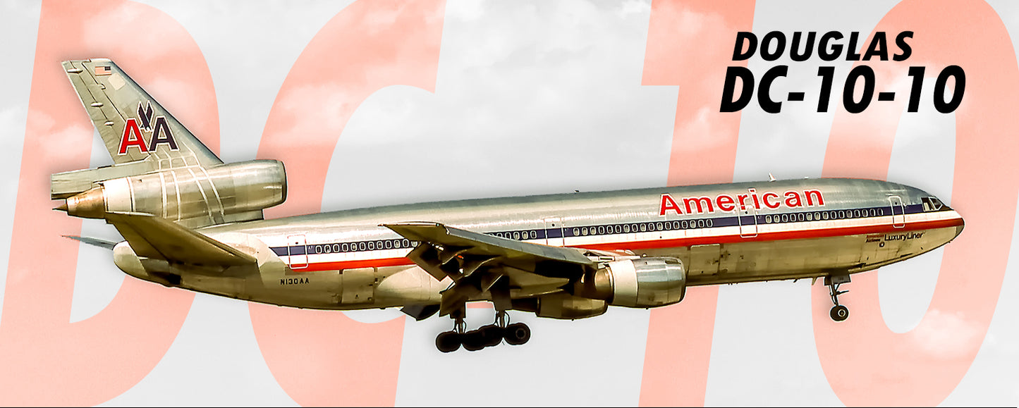 American Airlines McDonnell Douglas DC-10 Fridge Magnet (PMT1747)
