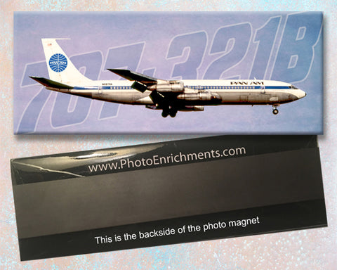 Pan Am Airlines Boeing 707-321B Fridge Magnet (PMT1766)