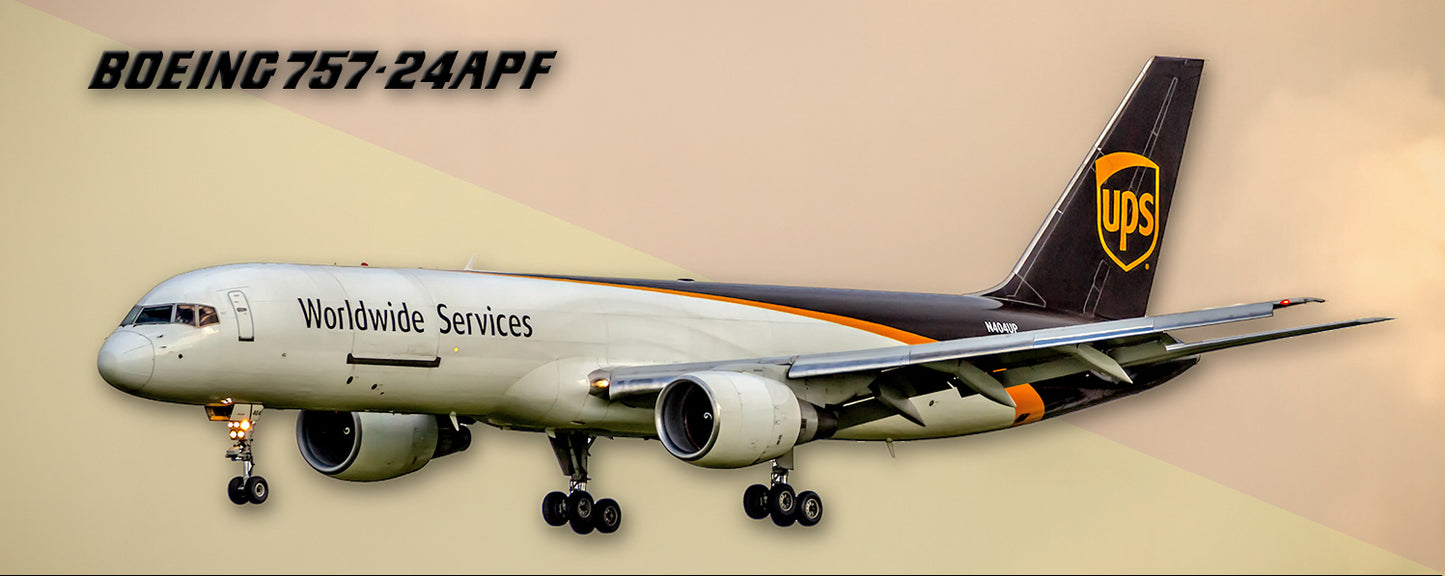 UPS Boeing 757-24APF Fridge Magnet (PMT1768)