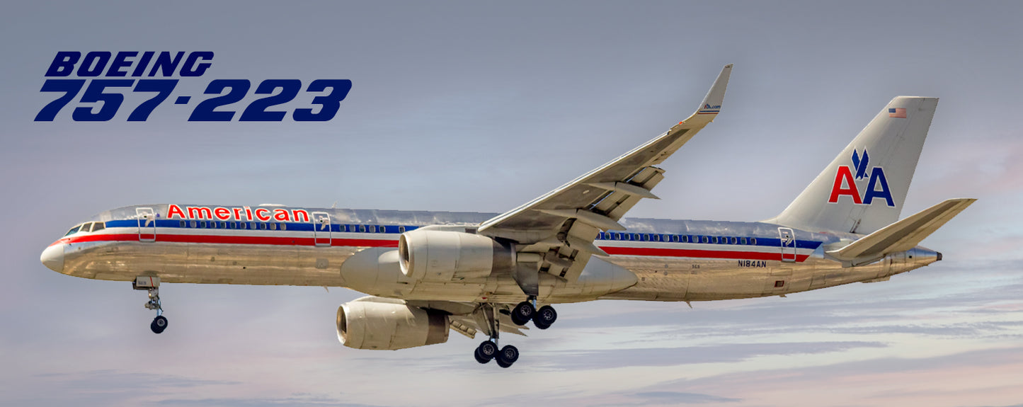 American Airlines, Boeing 757-223, Fridge Magnet (PMT1785)