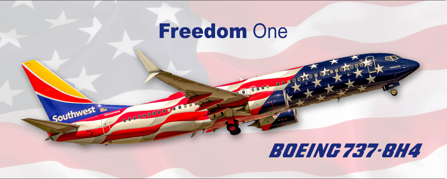 Southwest Airlines Freedom One Boeing 737-8H4 Fridge Magnet (PMT1789)