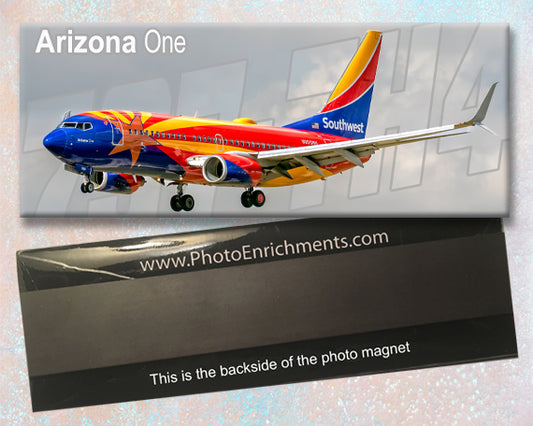 Southwest Airlines Arizona One 2014 Colors Fridge Magnet (PMT1825)