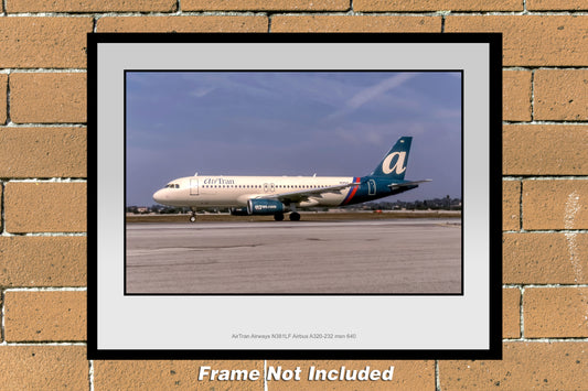 AirTran Airways Airbus A320-232 Color Photograph (T172LGJC11X14)