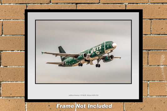 JetBlue Airways N746JB Airbus A320-232 Color Photograph (T241RAJM11X14)