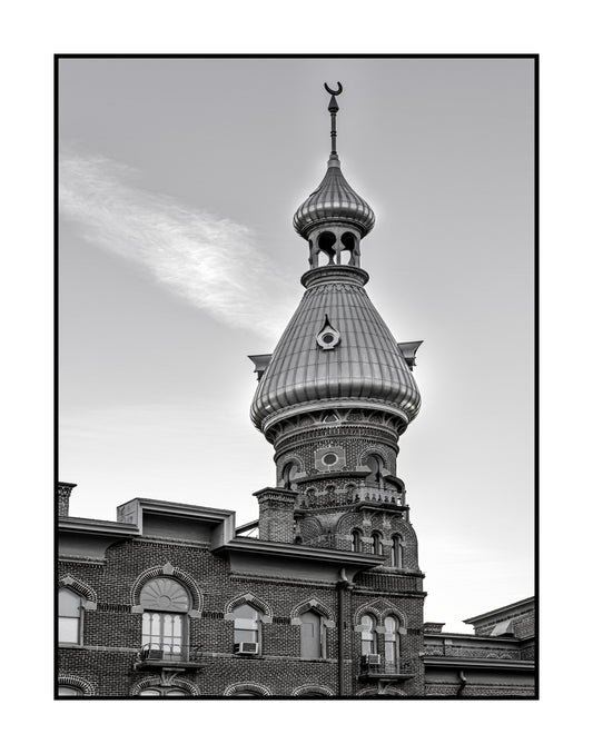 "Reach For The Sky Tampa" Black & White Photograph (TPA20150527000511X14)