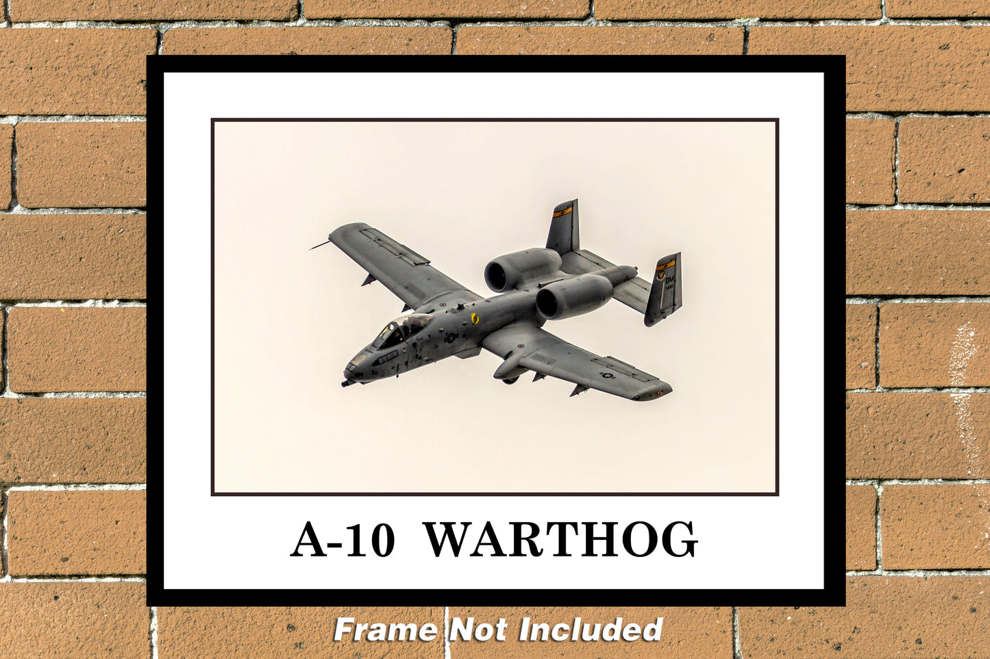 US Air Force A-10 Warthog Color Photograph (ZG001LGJM11X14)