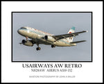 USAirways Airbus A319 Retro America West Color Photograph (APPL10009)