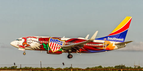 Southwest Airlines Illinois One Boeing 737-7H4 Color Photograph (APPM10017)
