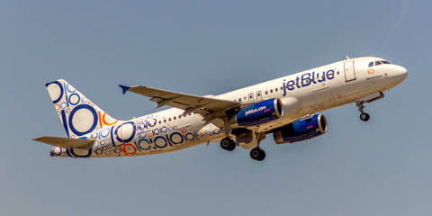 JetBlue Airways 10th Anniversary A320-232 Color Photograph (APPM10042)