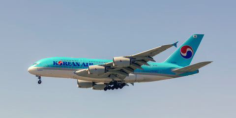 Korean Air Airbus A380-86 Color Photograph (APPM10049)
