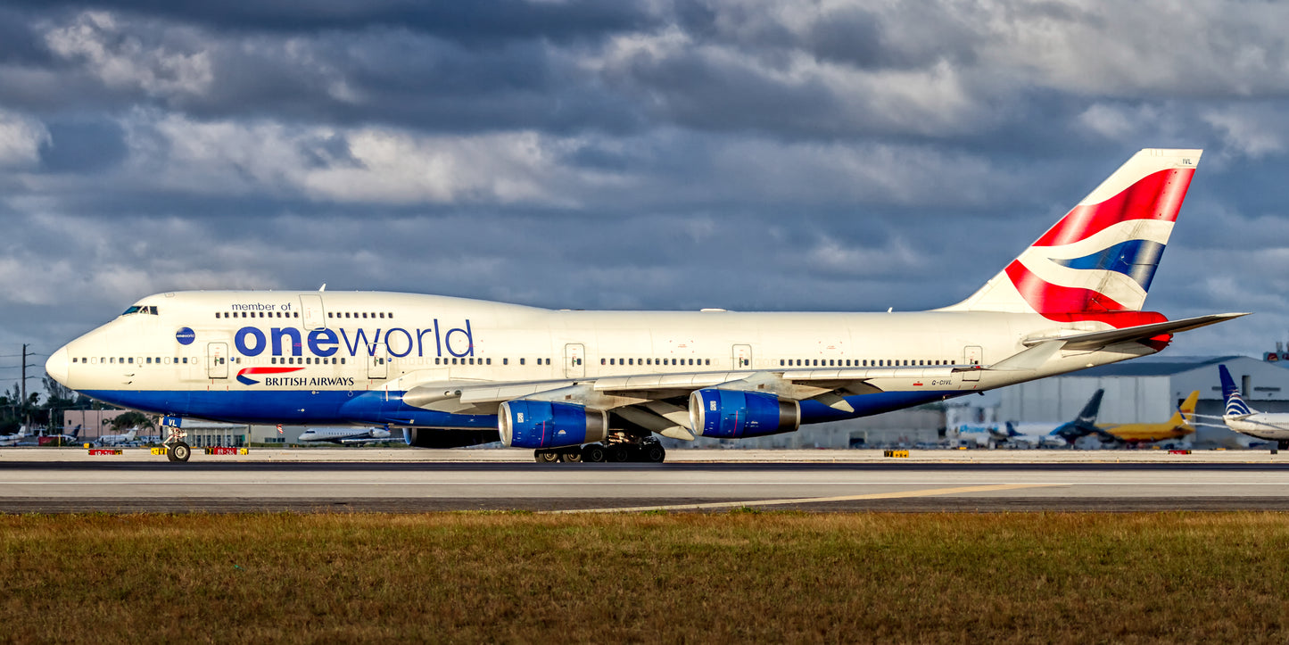 British Airways Boeing 747-436 Color Photograph (APPM10066)