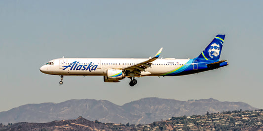 Alaska Airlines Airbus A321 N923VA Color Photograph (APPM10098)
