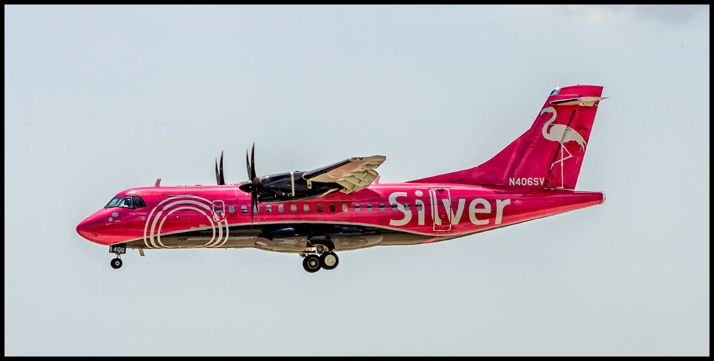 Silver Airways ATR 42-600 Color Photograph (APPM10109)