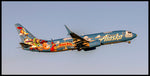 Alaska Airlines Pixar Pier Colors N537AS Color Photograph (APPM10114)