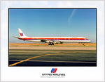United Airlines DC-8 Color Photograph (B002RGAA11X14)