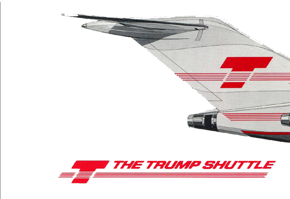 Trump Shuttle Airlines Logo (LM14038)