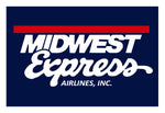 Midwest Express Airlines Logo Fridge Magnet (LM14059)