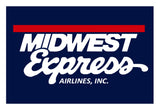 Midwest Express Airlines Logo Fridge Magnet (LM14059)