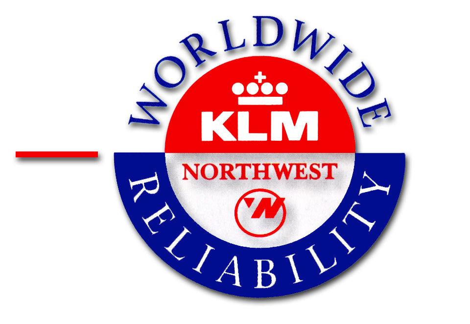 KLM / Northwest Airlines Logo Fridge Magnet (LM14060)
