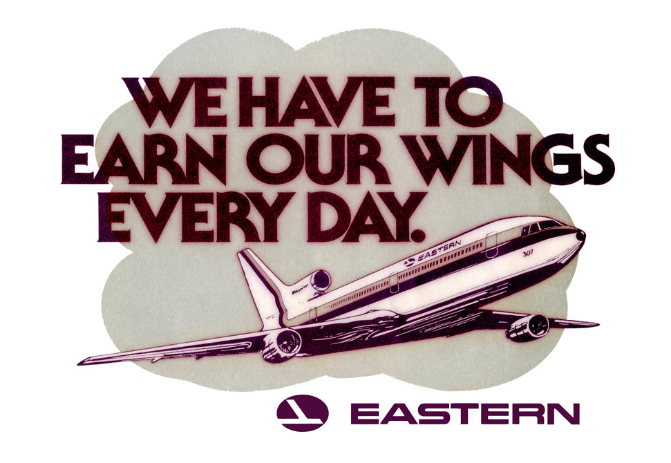 Eastern Airlines Earn Wings Fridge Magnet (LM14117)