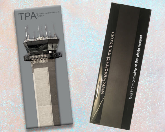 TPA Tampa International Airport Tower Fridge Magnet (PMA9003)